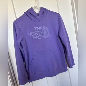 The northface‎ hooded sweatshirt